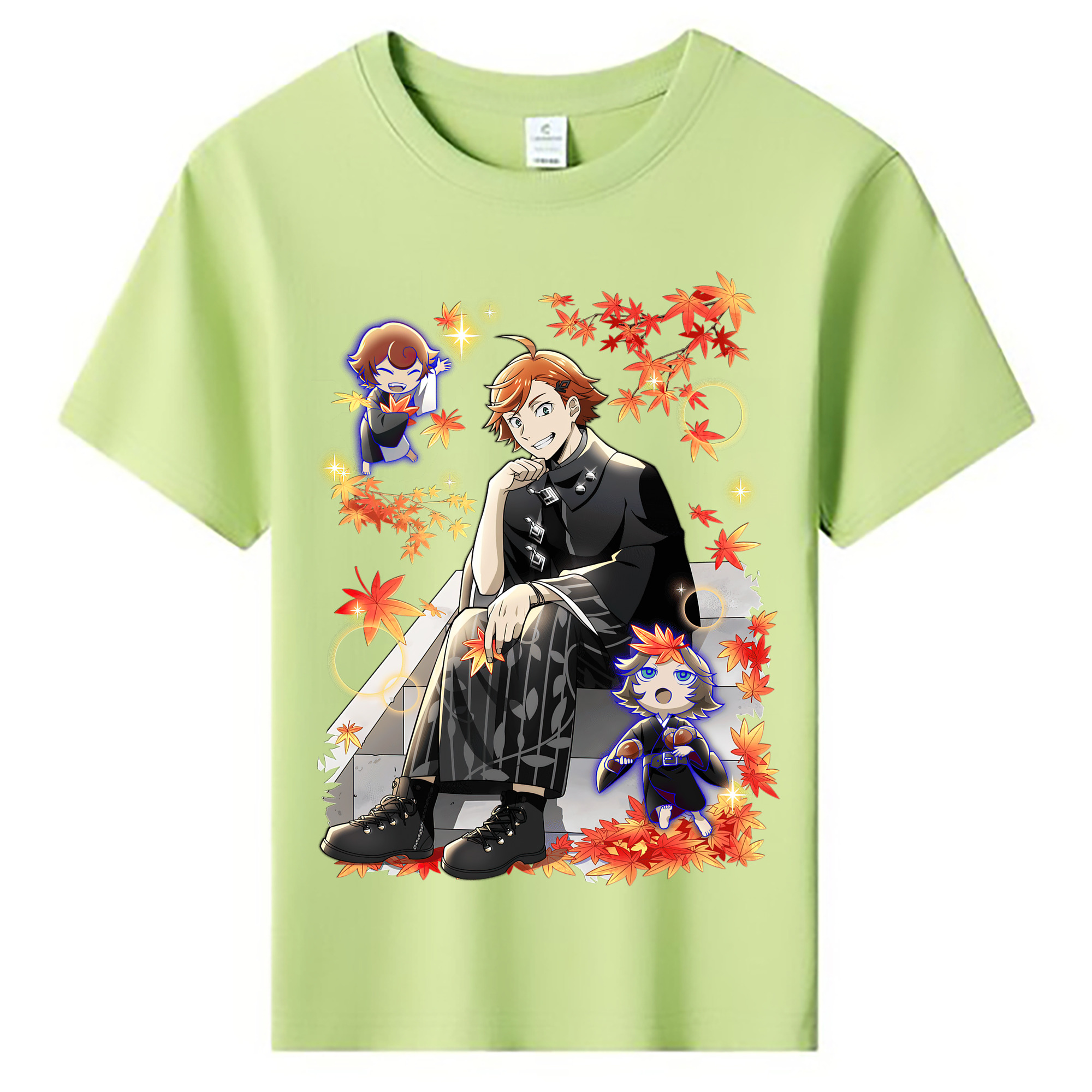 （画像用） 文豪ストレイドッグス Bungo Stray Dogs 綿100％キッズTシャツ（フロントプリント）